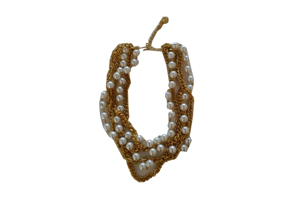 Twisted Pearl Necklace